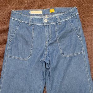 Anthropologie Pilcro and The Letterpress Wide Leg Jeans No. 08